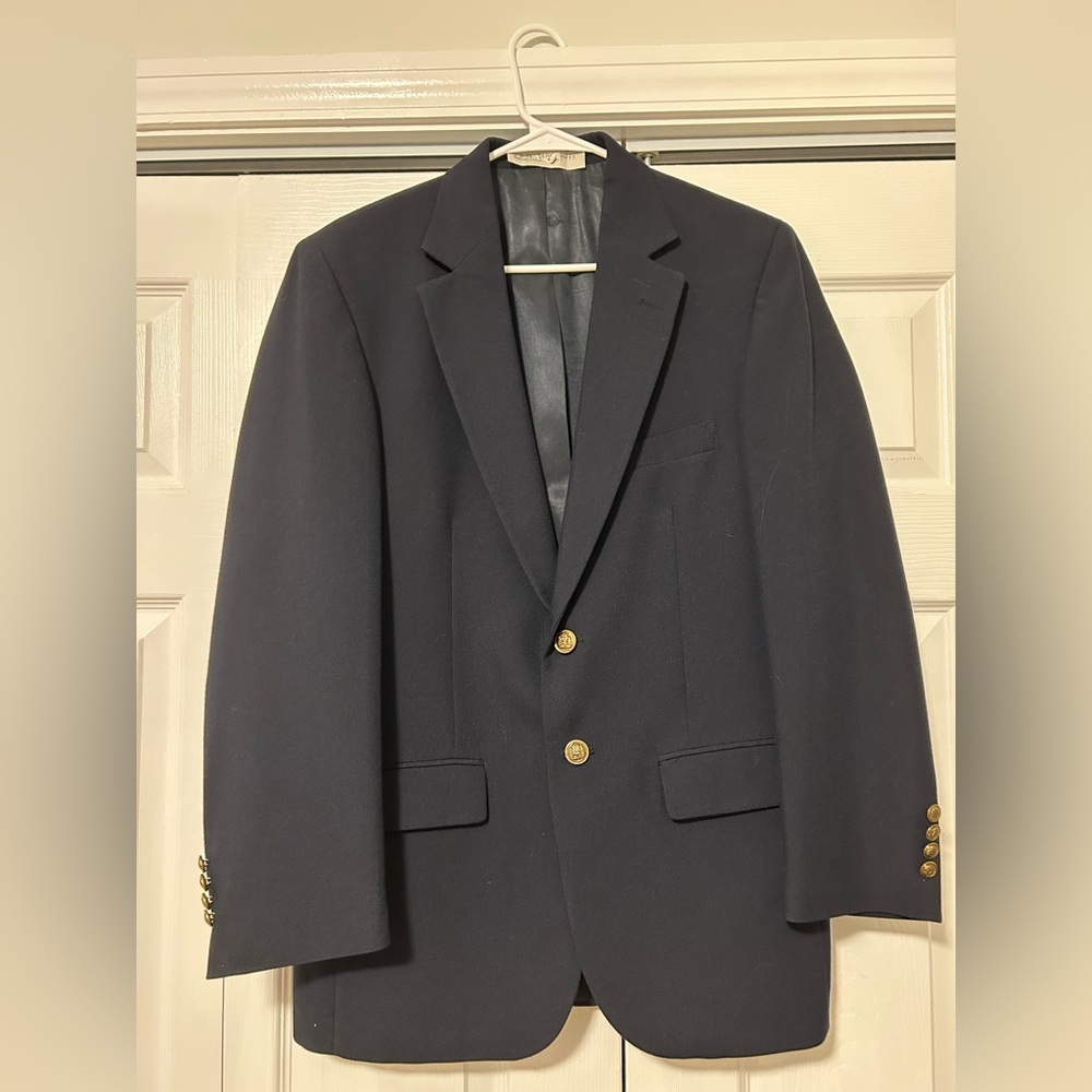 NEW Hunter & Coggins Men’s Blazer Gold Buttons